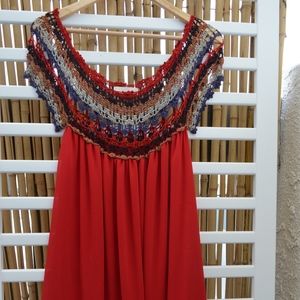 |Rare| Carolina K mini swing dress · Size M/L